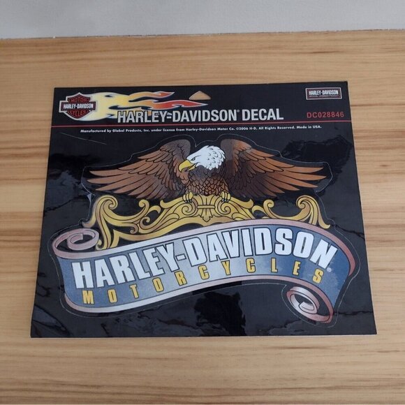 2006 Harley Davidson Motorcycles Eagle Decal DC028846 10" - Picture 2 of 7